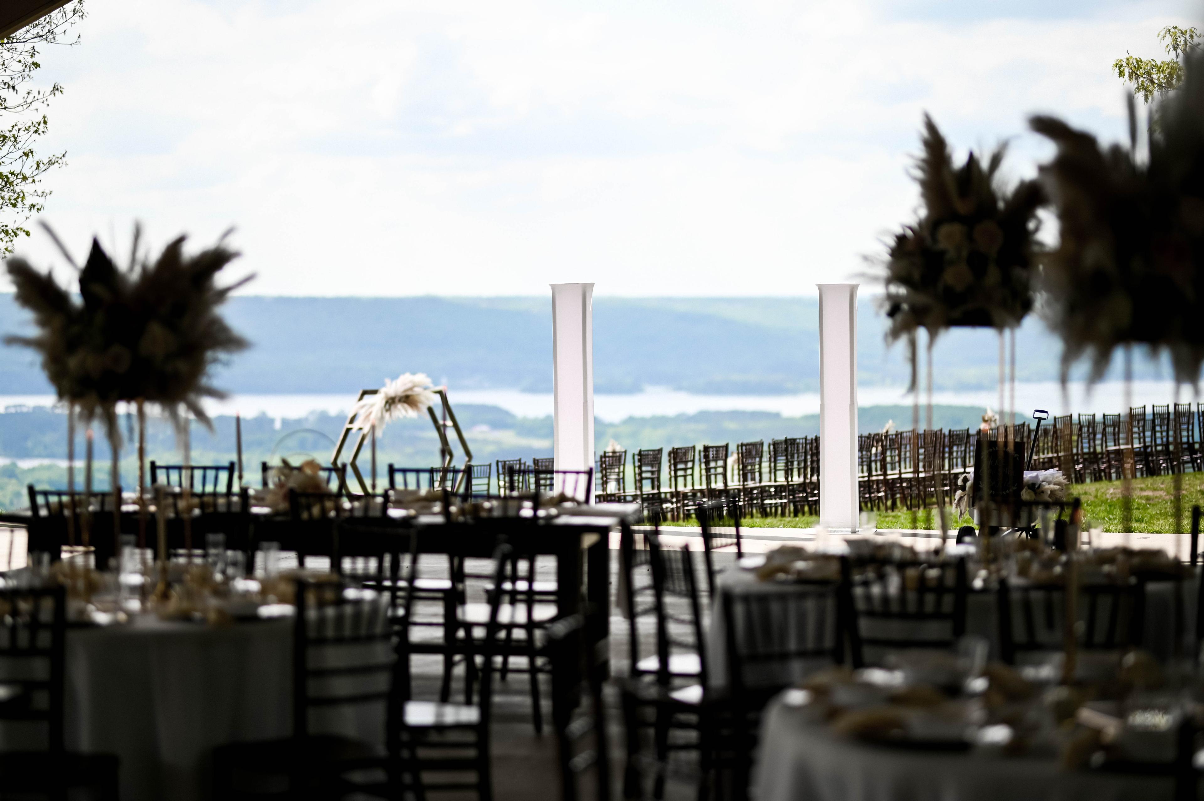 Wedding at the bluff